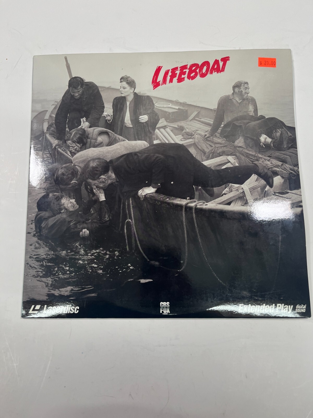 "Lifeboat" Extended Play Laserdisc LD - Tallulah Bankhead