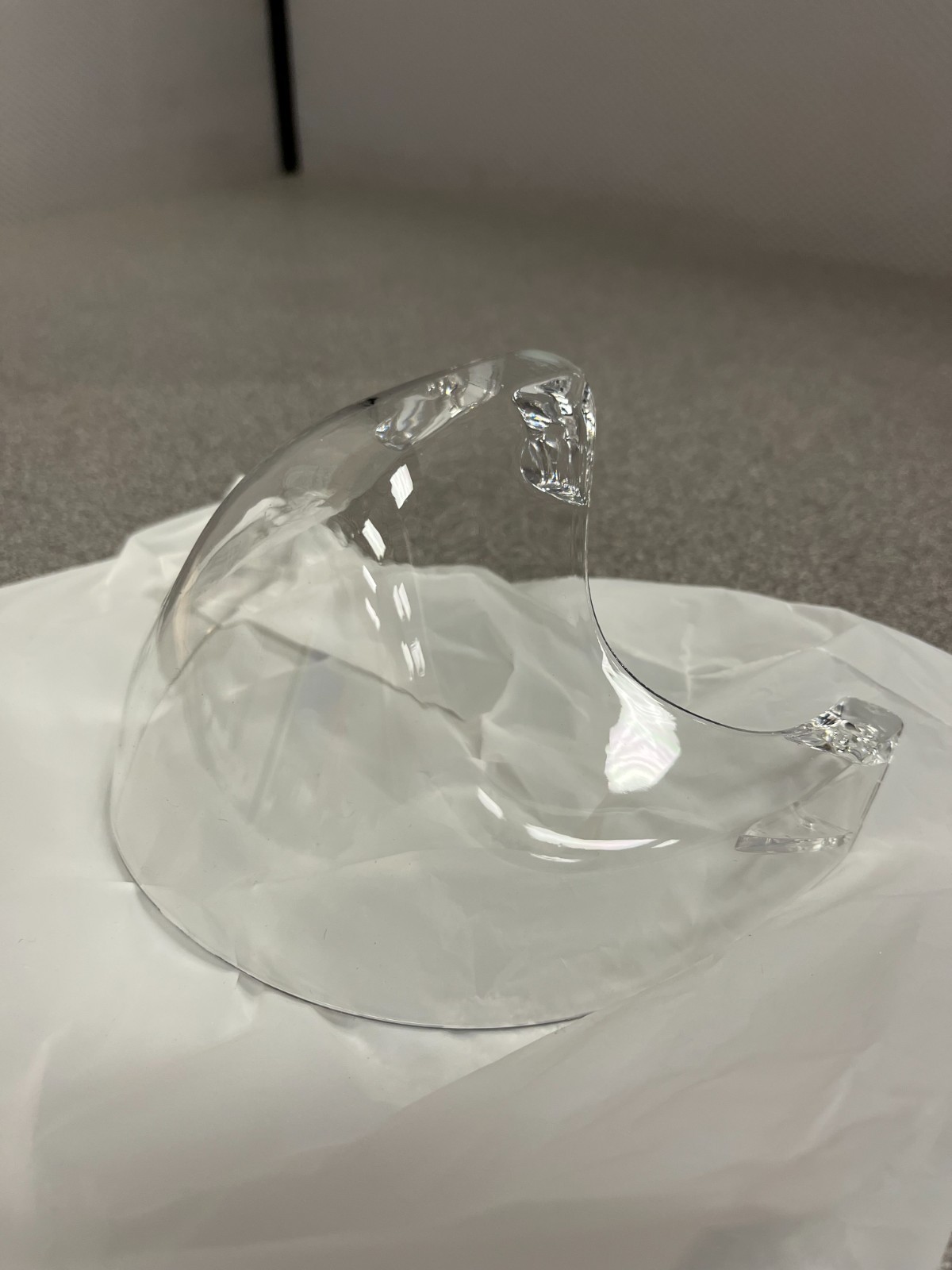 Clear, Reusable Protective Face Shield, Does not Include Arms/Temples
