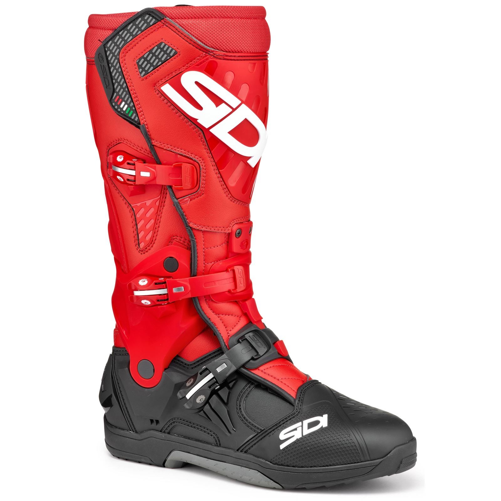 Sidi - Powersports Crossair Boots - Black/Red - Size 15 8017732596307