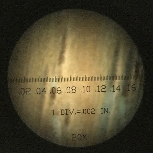 iGAGING 36-PM40 Pocket Scope Magnifier Scale, 40X Magnification Microscope Scale