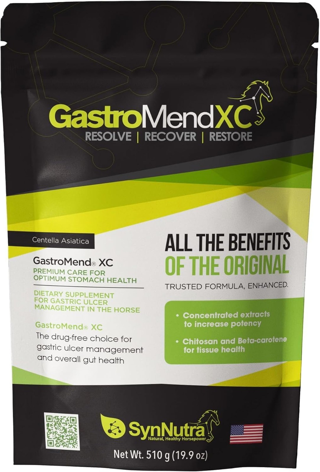 GastroMend XC, 100% Natural Equine Stomach Health for Horses, Promotes Health...