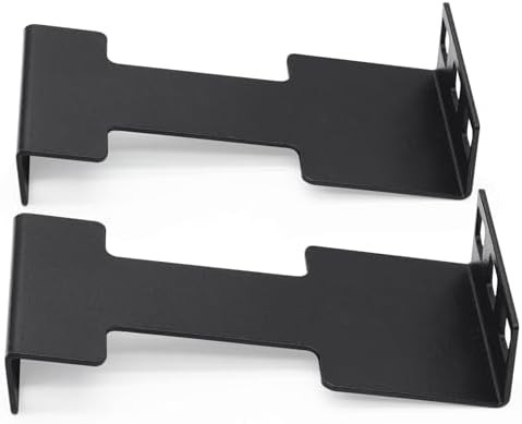 1U Server Rack Depth Extender, 3.94”(100mm) Extending Depth, Network Rack Extend