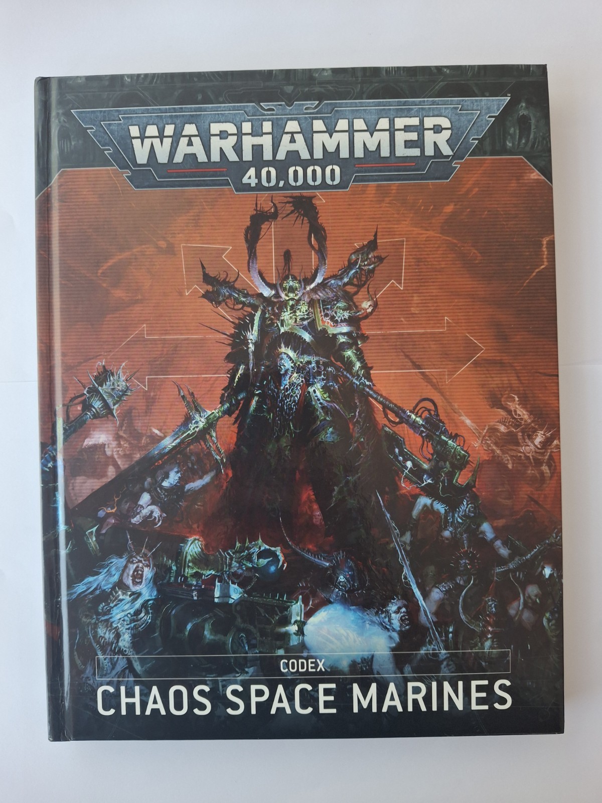 Warhammer 40K, Chaos Space Marines 10th Edition Codex, Hardback Book Guide Rules