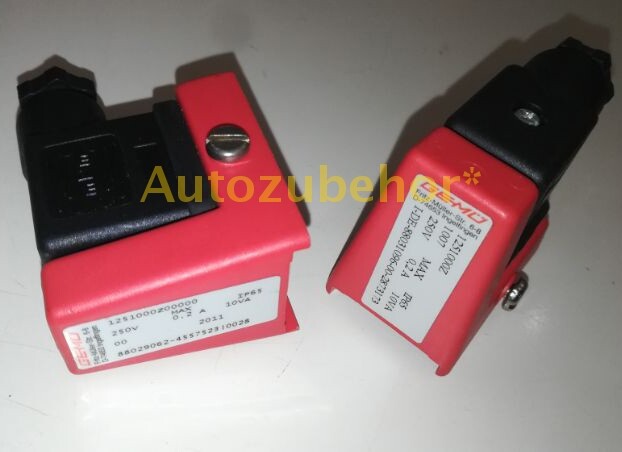 GEMO Fritz-Muller D-74653 Ingelfingen 1251000Z00000 250V 0.2A Flowmeter Sensor