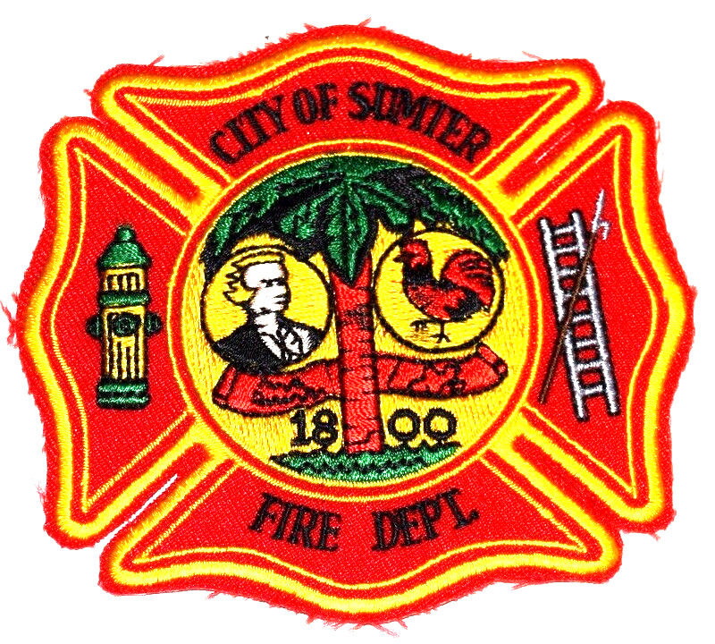 SUMTER – FIRE DEPT – SOUTH CAROLINA Fire Patch EMS Rescue Public Safety ROOSTER