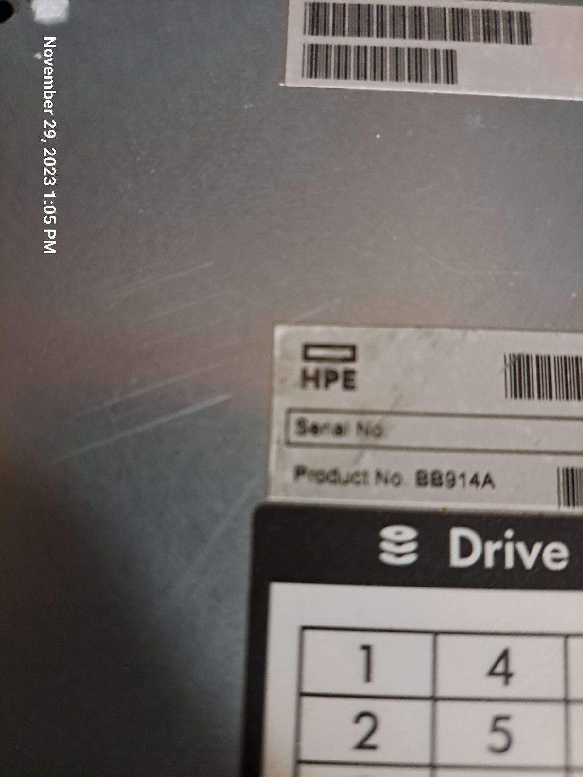HPE STOREONCE 3540  BB914A complete with 24tb drives