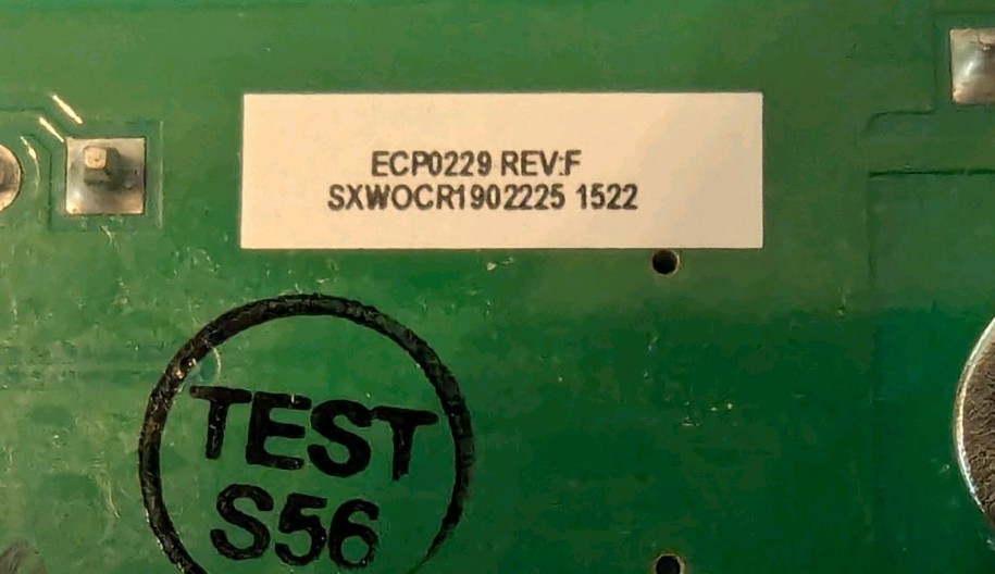 AquaCal ECS0229 HP9 Microprocessor Control Board