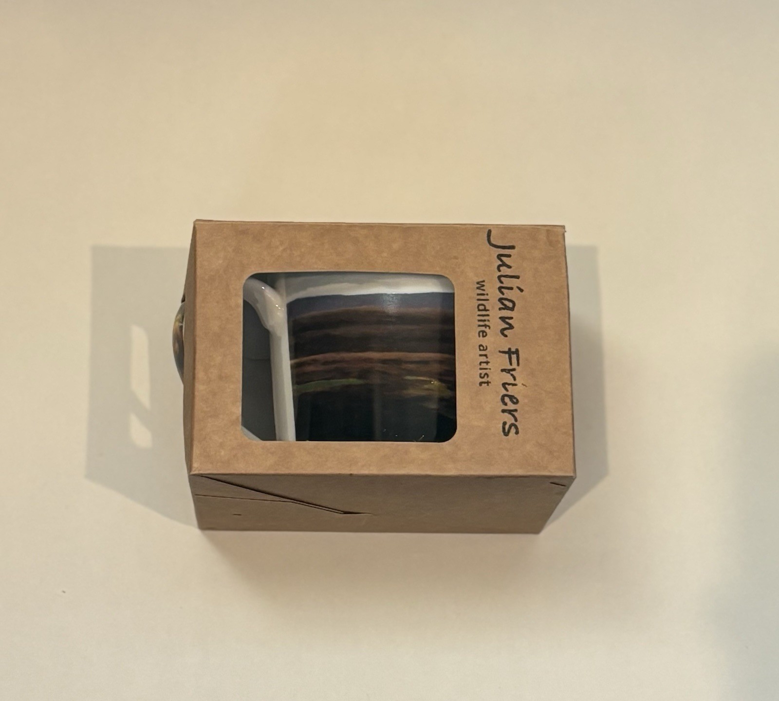 New Unused Julian Friers Wildlife Artist Ceramic Mug. Comes In Original Box.