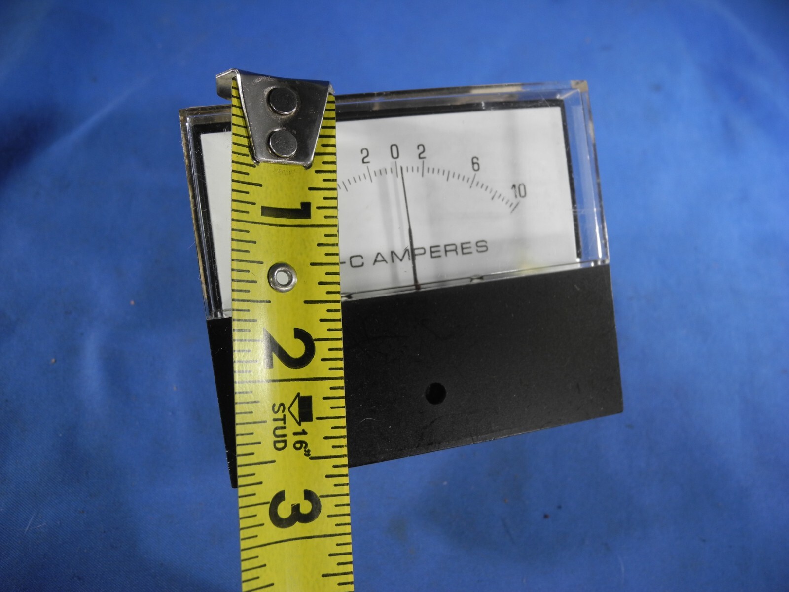 GENERAL ELECTRIC PANEL METER 10-0-10 DC AMPERES 8505 251-2