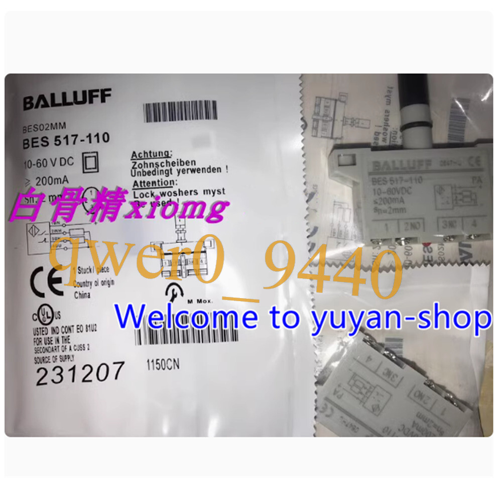 1PC NEW FOR BALLUFF BES 517-110 Proximity Switch Sensor #T2532 YS