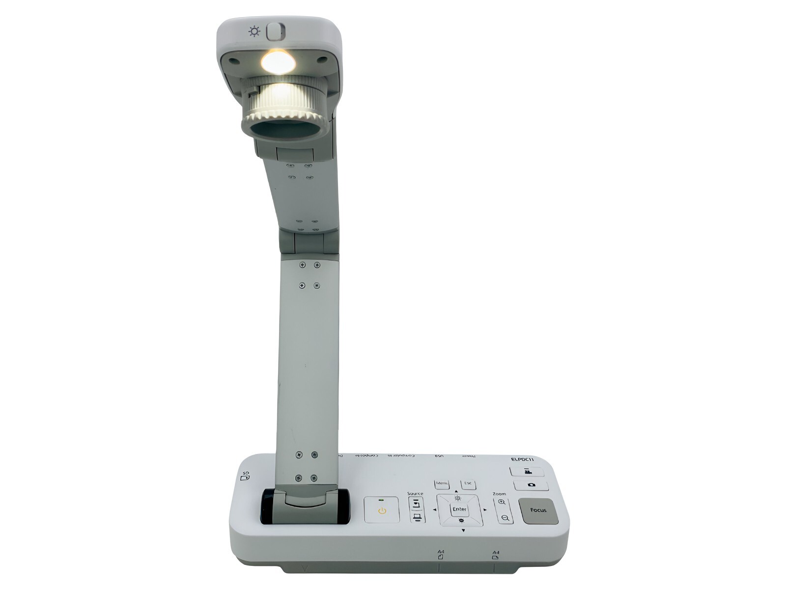 Epson ELPDC11 Portable CMOS Digital 30 FPS Document Camera VGA USB No Adapter