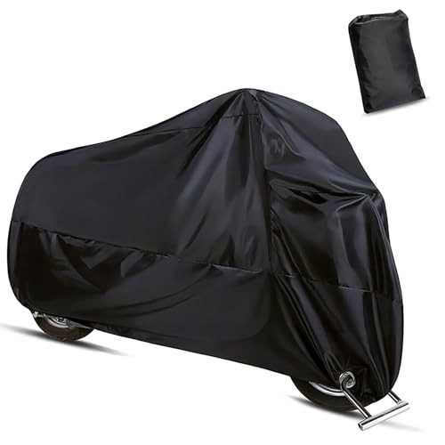 1 PC Motorcycles Vehicle Cover, 49.2" x 41.3" x 96.5" Waterproof 190T