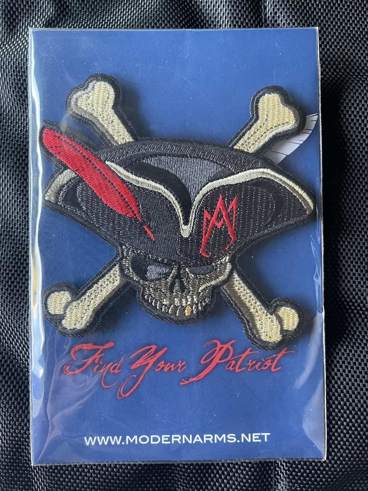 The Patriot Tactical Morale Patch, Modern Arms Limited, Embroidered