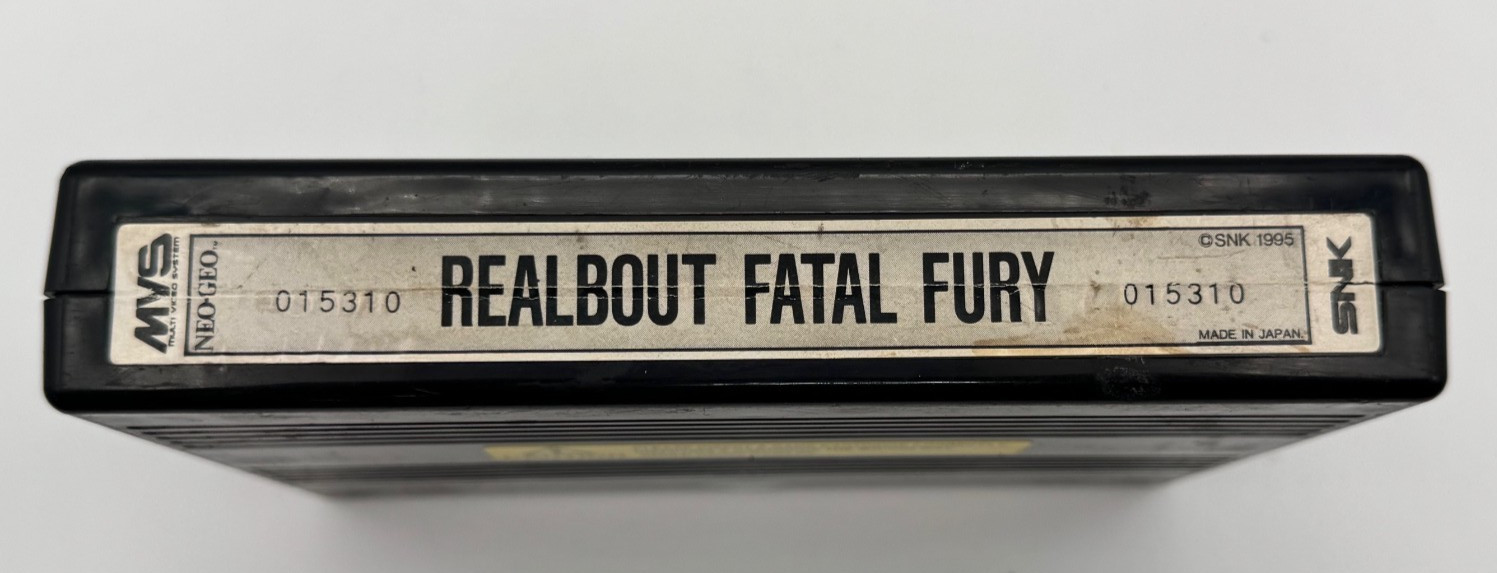 US Seller - Real Bout Fatal Fury MVS • Neo Geo • SNK - Tested & Working