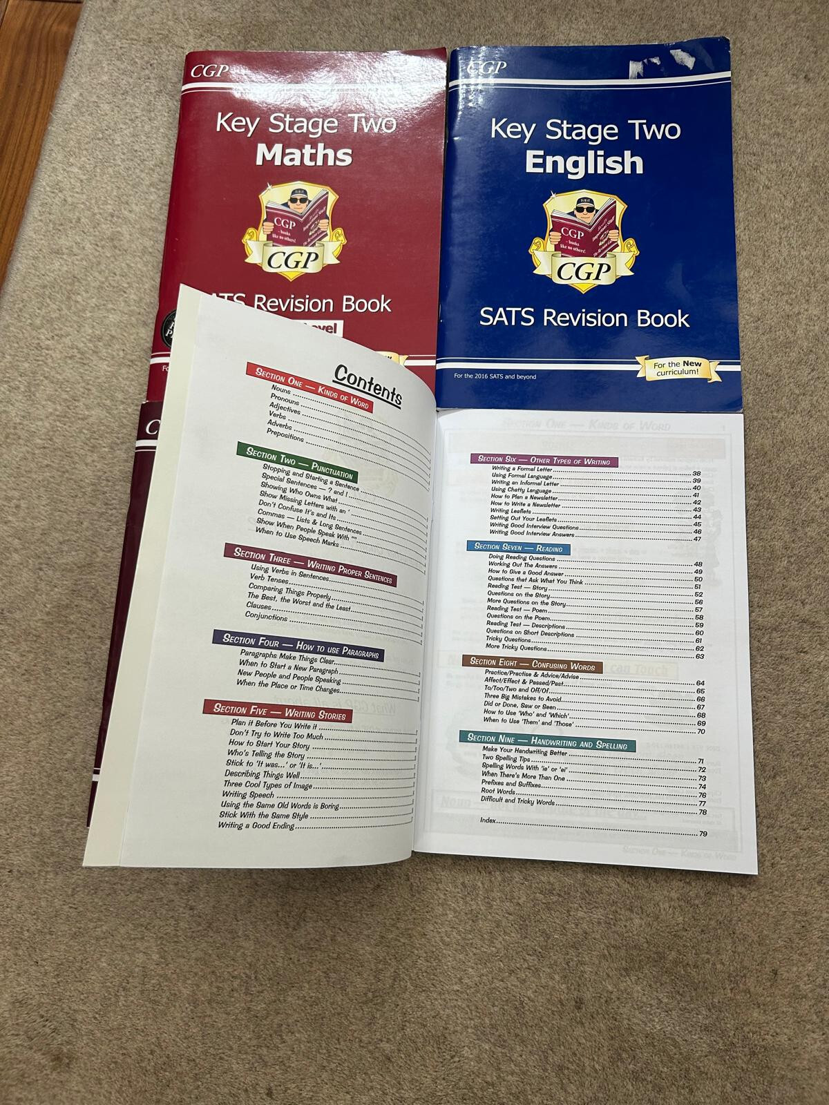 cgp key stage 2 revision books