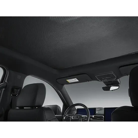 2024-2026 Silverado EV Glass Roof Sunshade Package 85807379 Black w/ Bag OEM GM