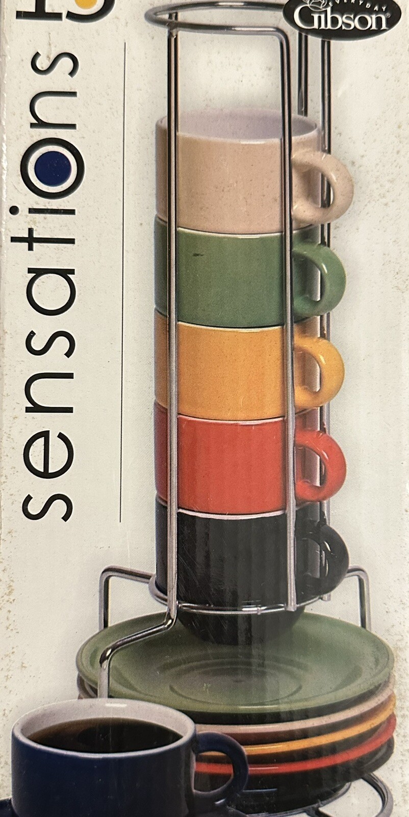 Gibson 57476-13 Sensations 12-Piece Espresso Set