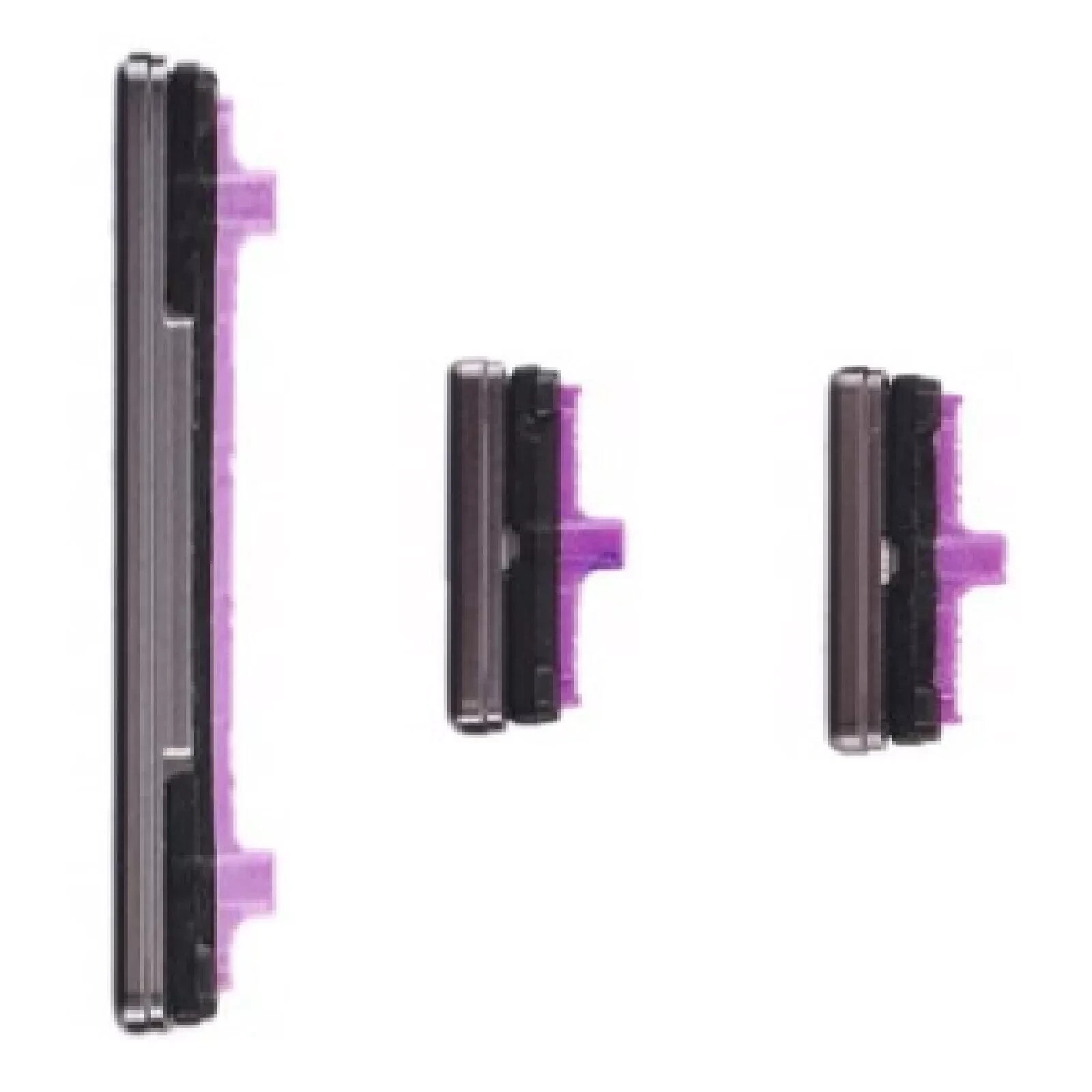 Replacement Hard Buttons Power Volume Switch Samsung Galaxy S10 S10 Plus Gray