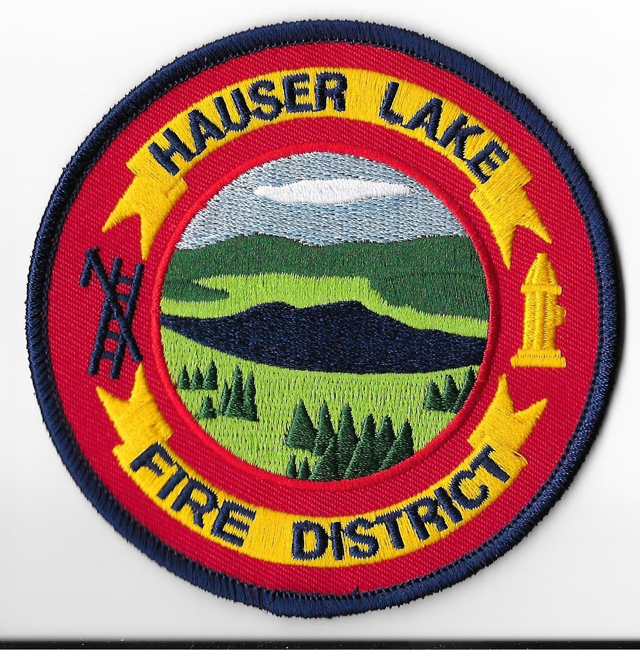 Hauser Lake Fire District, Idaho Shoulder Patch V1