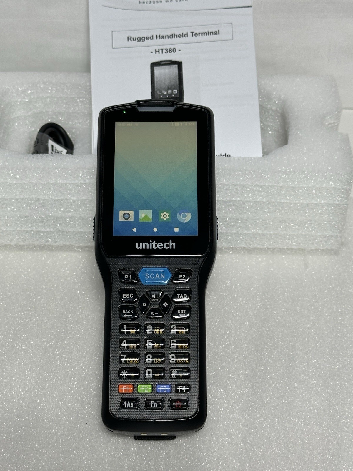 Unitech HT380 Rugged Handheld Bluetooth- OPEN BOX- FREE SHIP