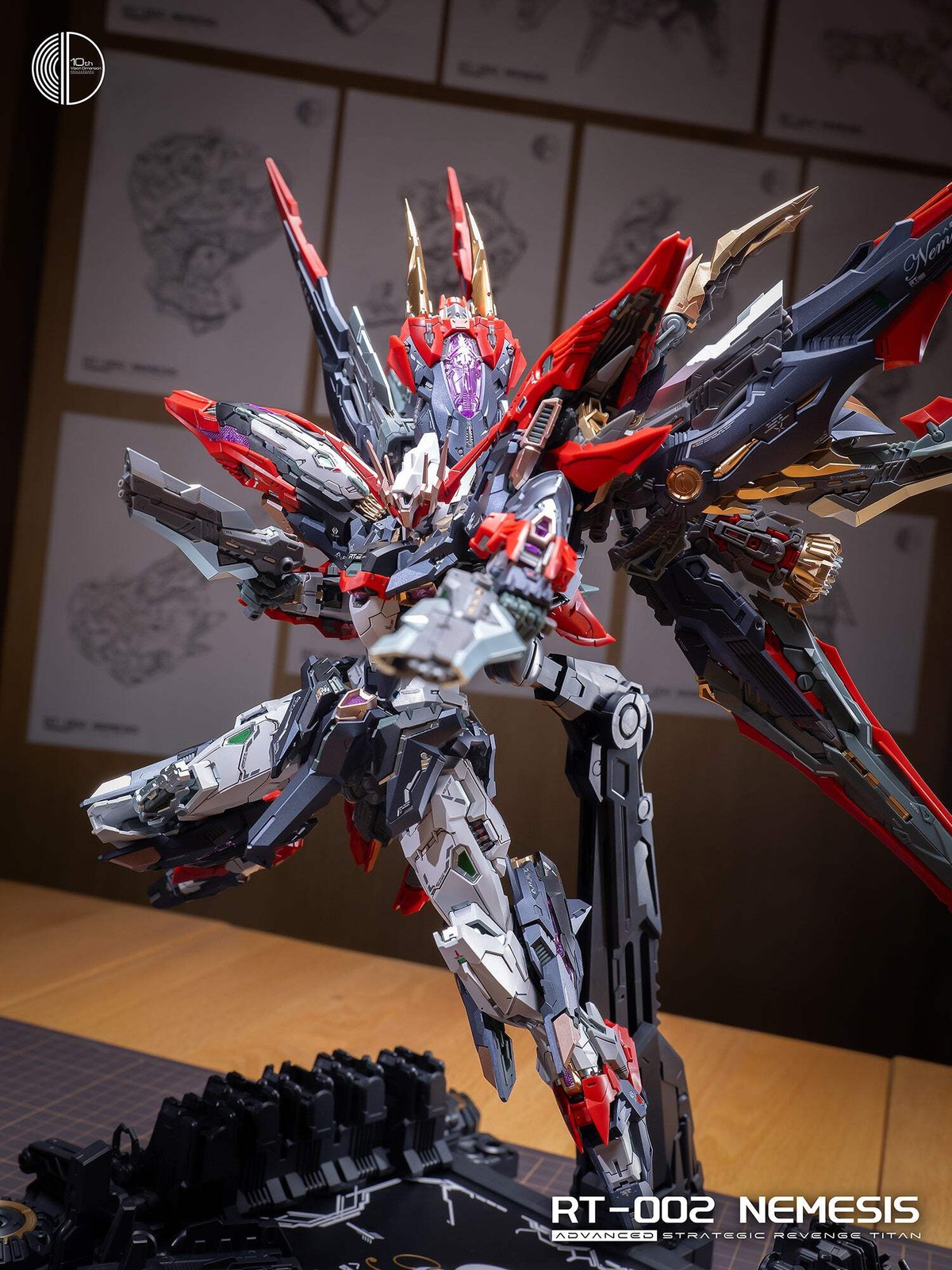 [BACKORDER] Infinite Dimension 1/100 RT-002 Nemesis Model Kit