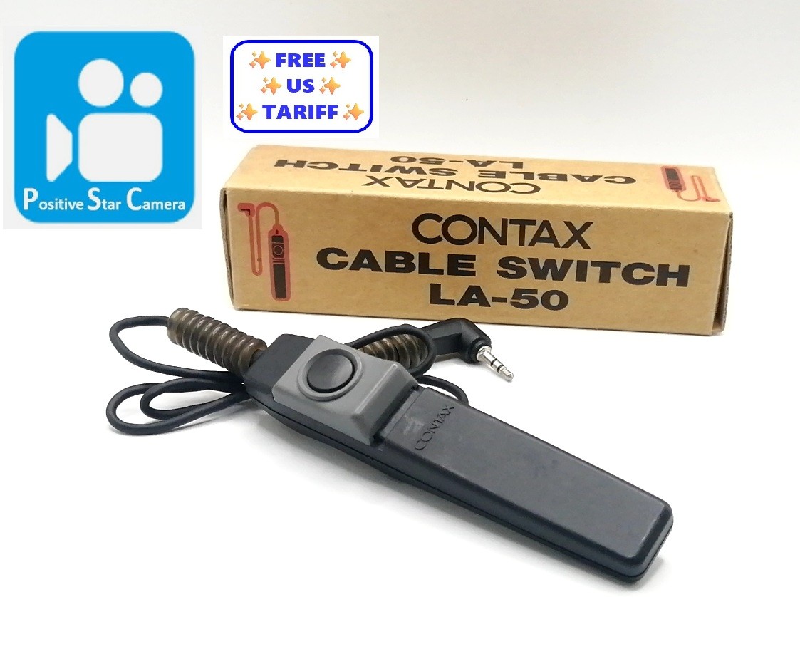 🎦👀🌟N MINT🌟 Contax LA-50 Wired Cable Shutter Release Remote for 645AF N1 NX