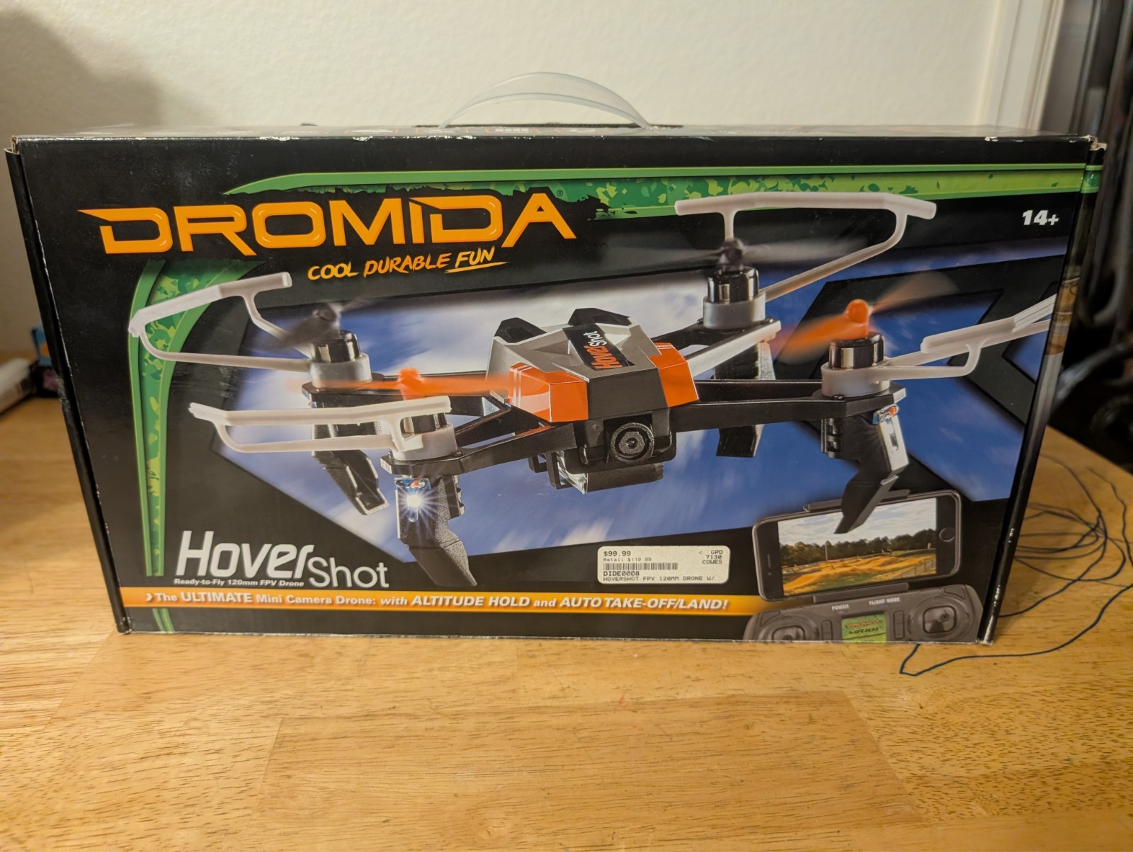 Dromida Hovershot FPV 120mm Drone – Brand New & Unopened – Ready for FPV Flight!
