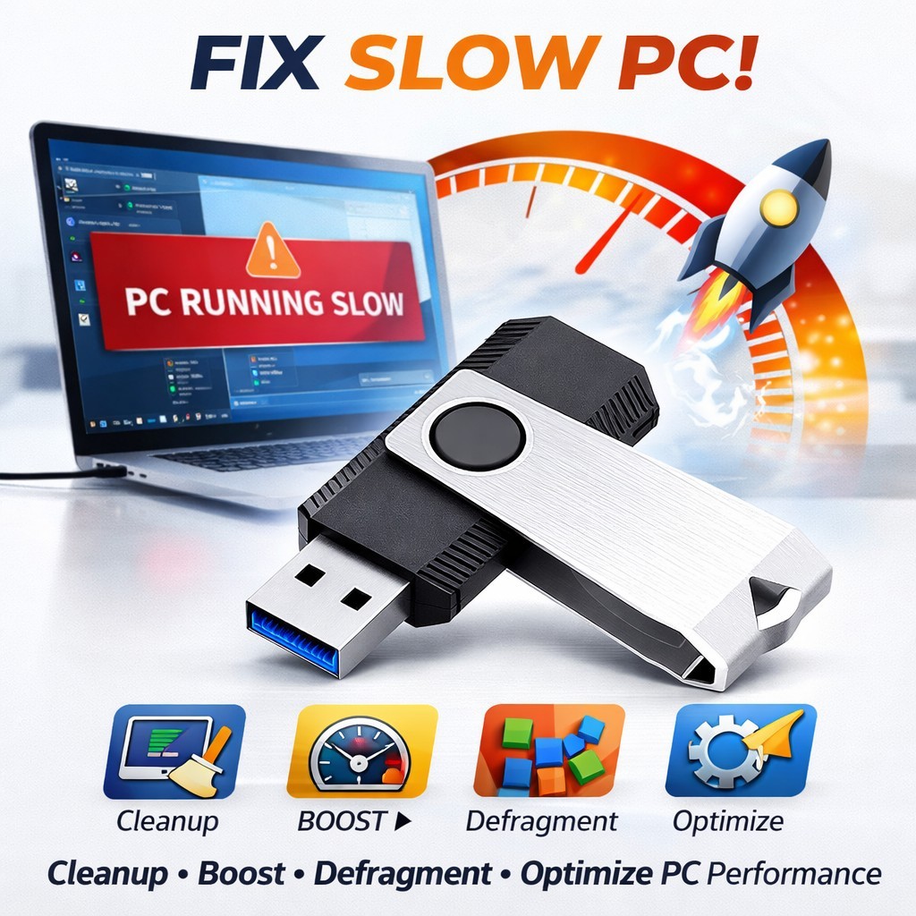 Ultimate Computer Repair Toolkit USB | Bootable Recovery & Diagnostics | 5 PACK