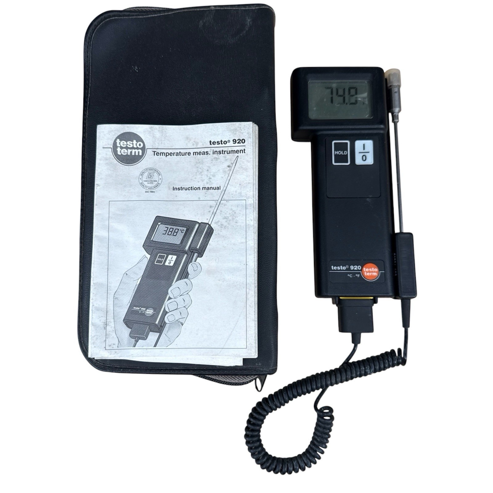 Testo 920 testo term Digital-Thermometer Tool Made In Germany Working Read