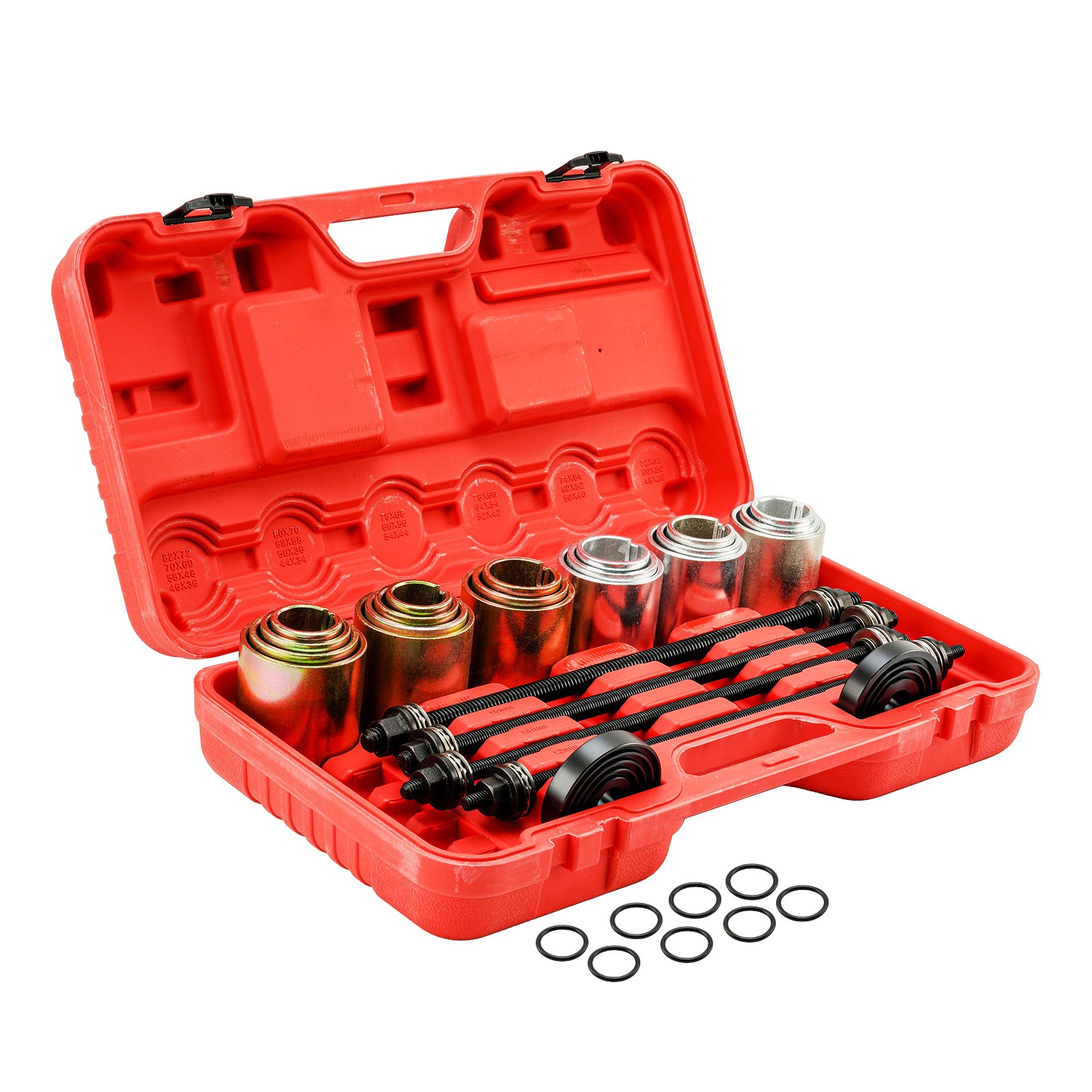 26x Universal Press and Pull Sleeve Kit Bush Bearing Removal Insertion Tool