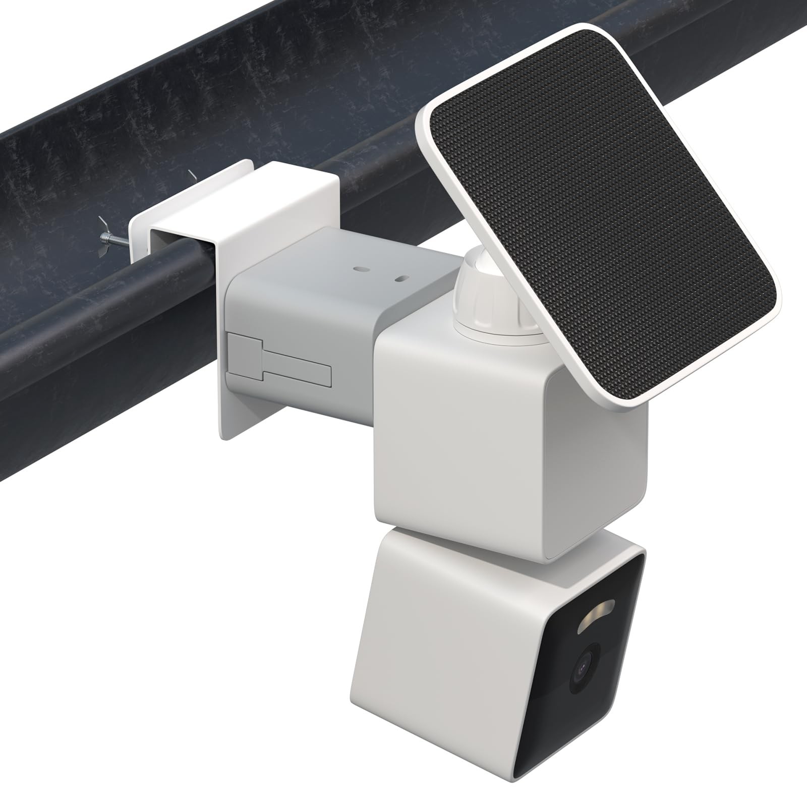Gutter Mount Bracket Compatible with WYZE Solar Cam Pan (Flagship 1 Pack