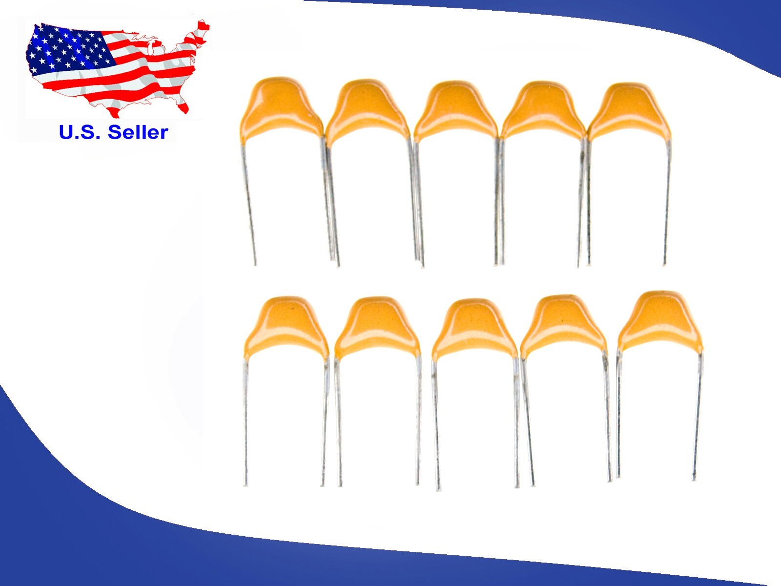 " 50 V 106 10 uF (10 pcs) Multilayer Ceramic Capacitor - Free & Fast shipping