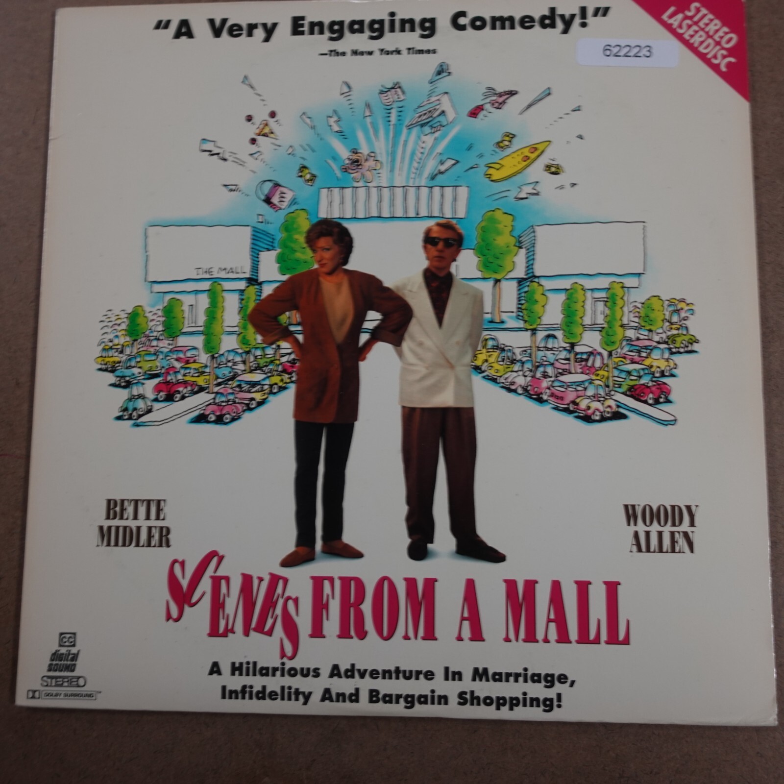 Scenes From A Mall Laserdisc Ld Movie