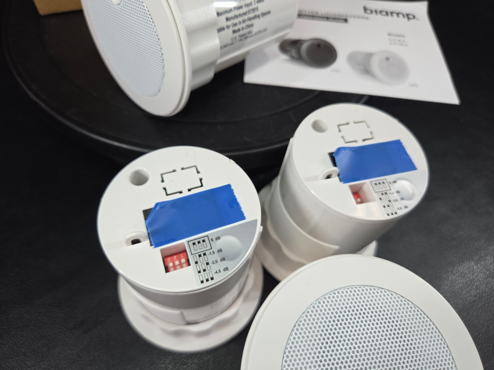 Biamp Cambridge E-P-W-4 Qt Active Emitters (4-Pack) – NEW FAST SHIP!💨✅