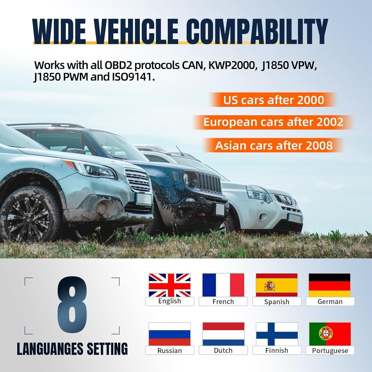 Compact OM201 Check Engine Code Reader: Your Essential OBDII Diagnostic Partner