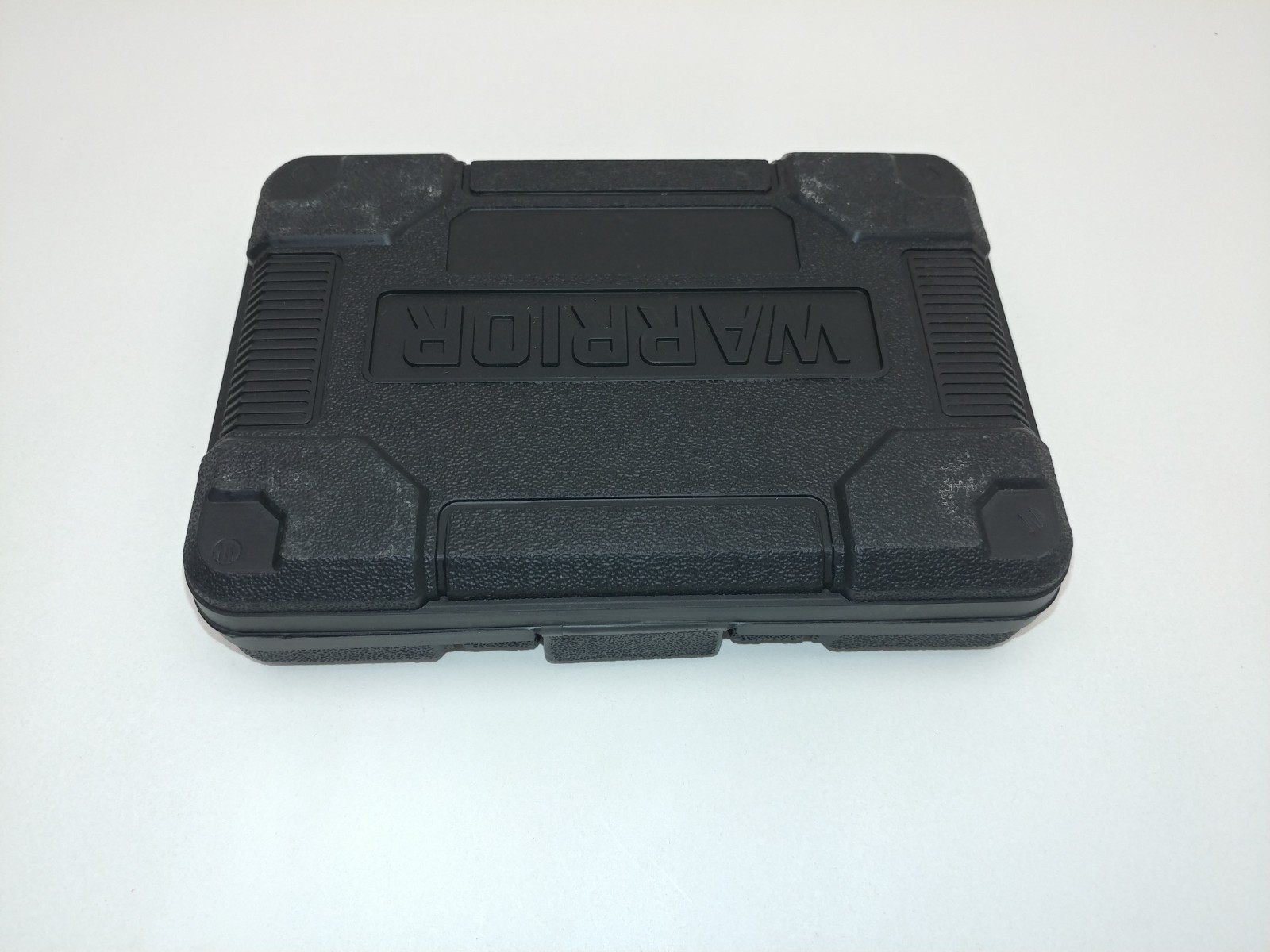 Black Box For 100 1/4" Bit Organizer Plastic Case Box Empty Screwdriver Bits
