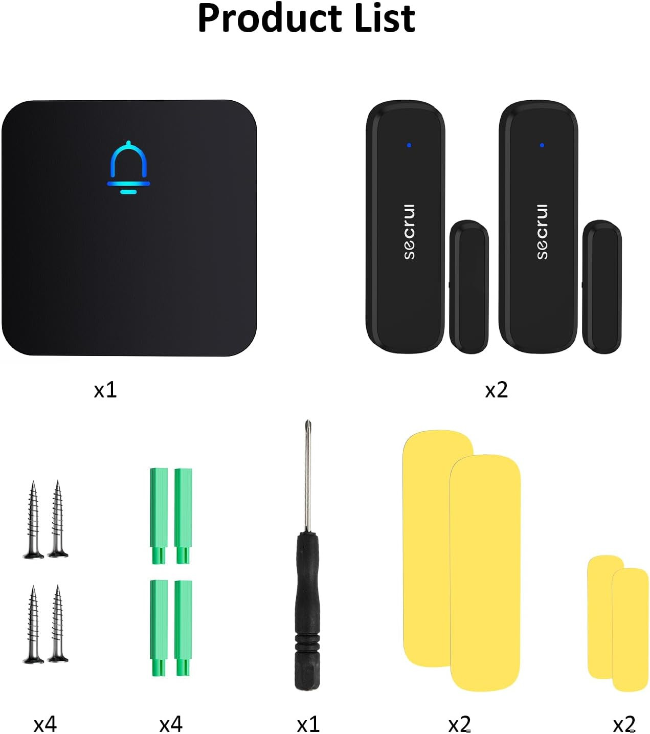 Door Chime, Wireless Door Chimes When Door Open Entry