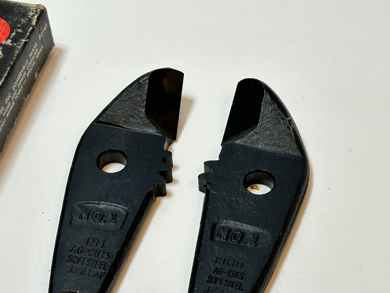 HK Porter Tools (HKP) USA No. 1 Replacement Bolt Cutter Jaws Pair Set (112A)