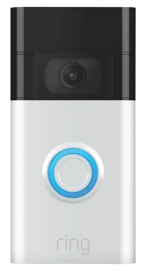 Ring 1080p Wireless Video Doorbell - Satin Nickel