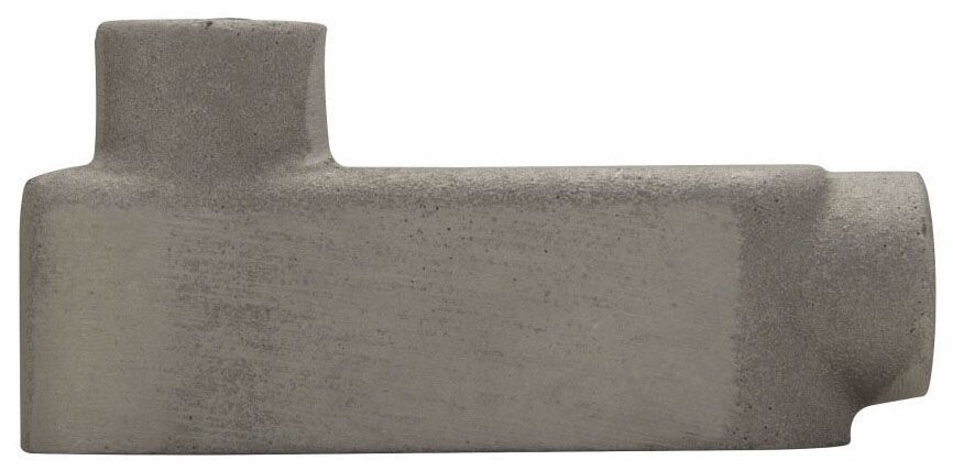 Crouse-Hinds LB39, Rigid Conduit Outlet Body, 1 Lb Mark 9 Thrd Rigid Alum, 1 PC