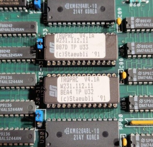 Staeubli Unimation W.211.108.00 Rev C, Torque Processor Card