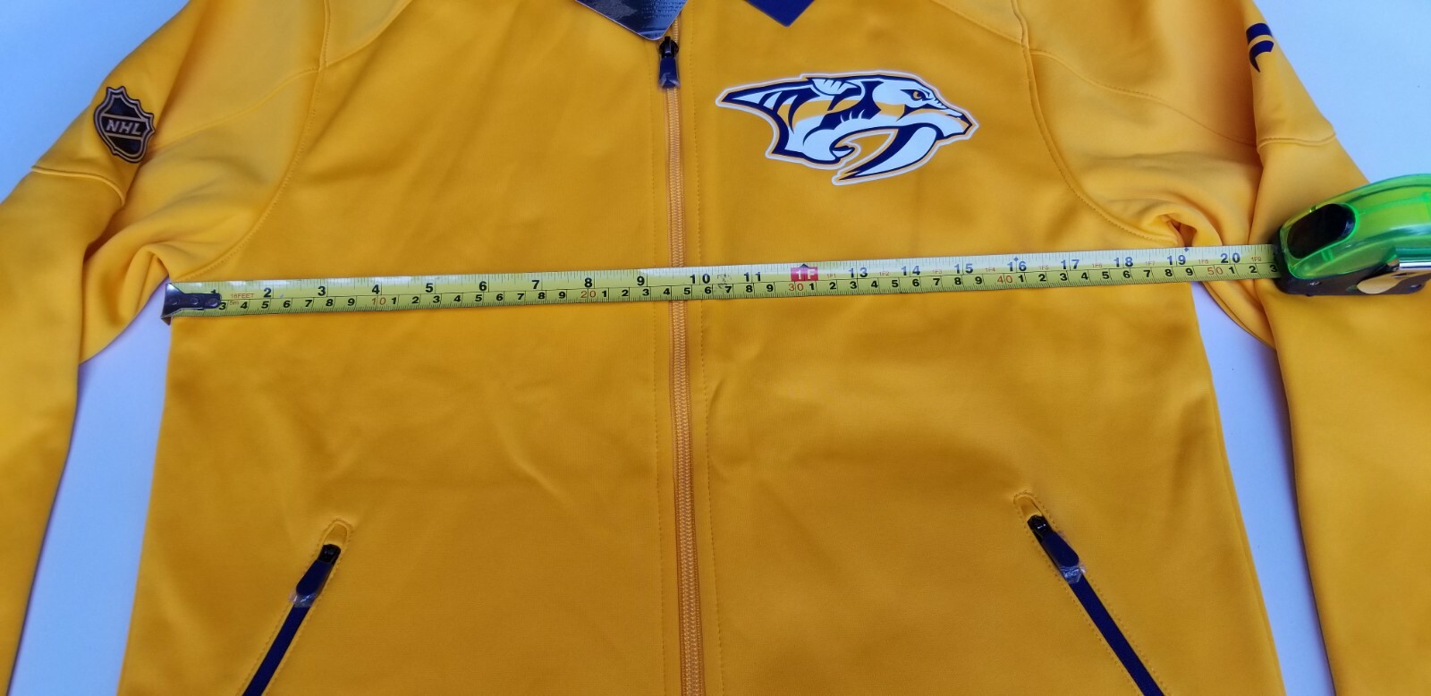 Nashville Predators Fanatics Branded Authentic Pro Full-Zip Jacket - mens Small