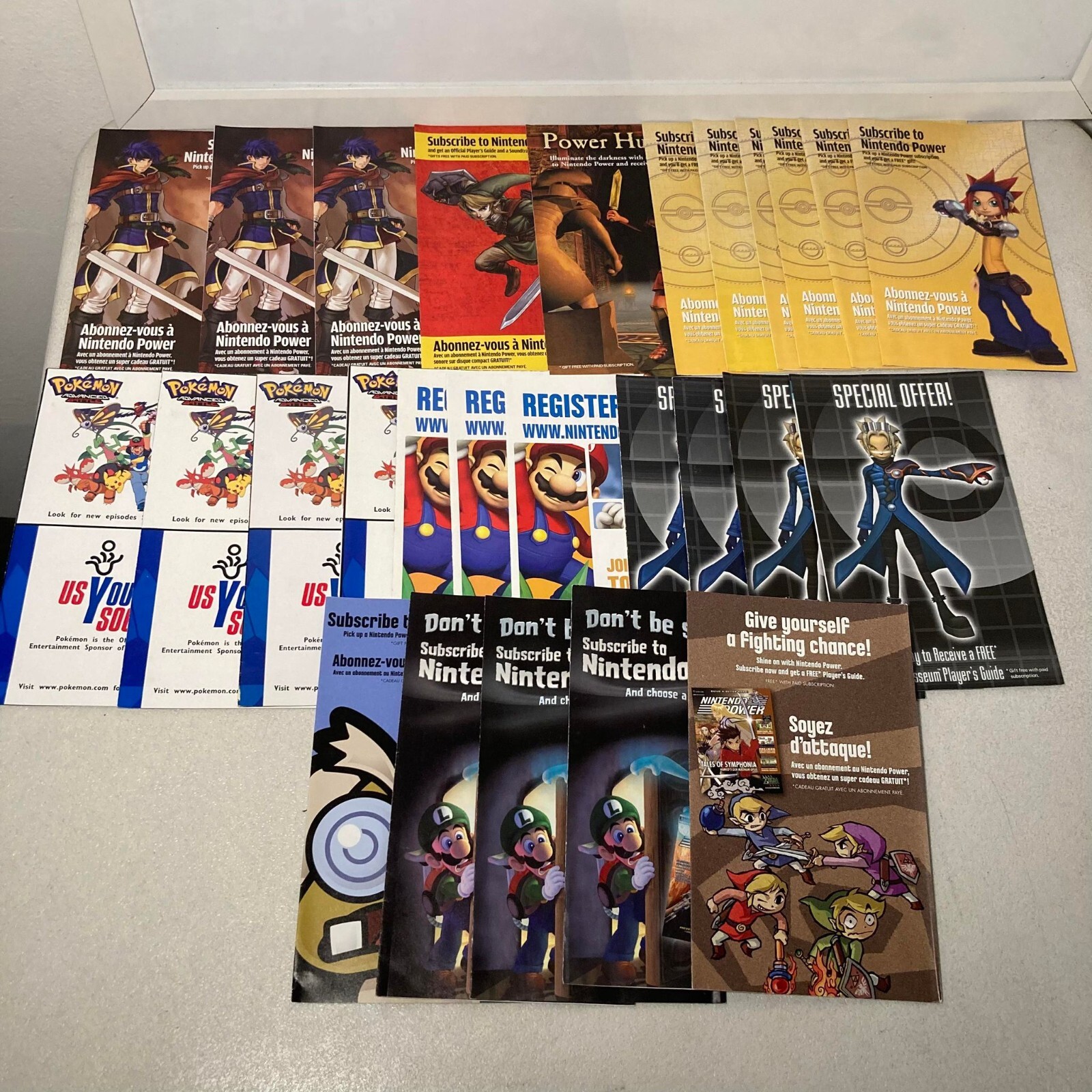 Nintendo Gamecube Inserts - FREE SHIPPING - Choose Your Insert!