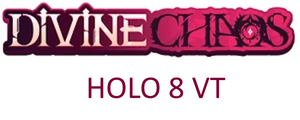 VCard Divine Chaos First Edition Holo 8 VTubers