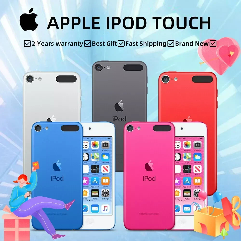 NEW Apple iPod Touch 5th 6th 7th Generation  32GB 128GB 256GB MP3 Player Sealed