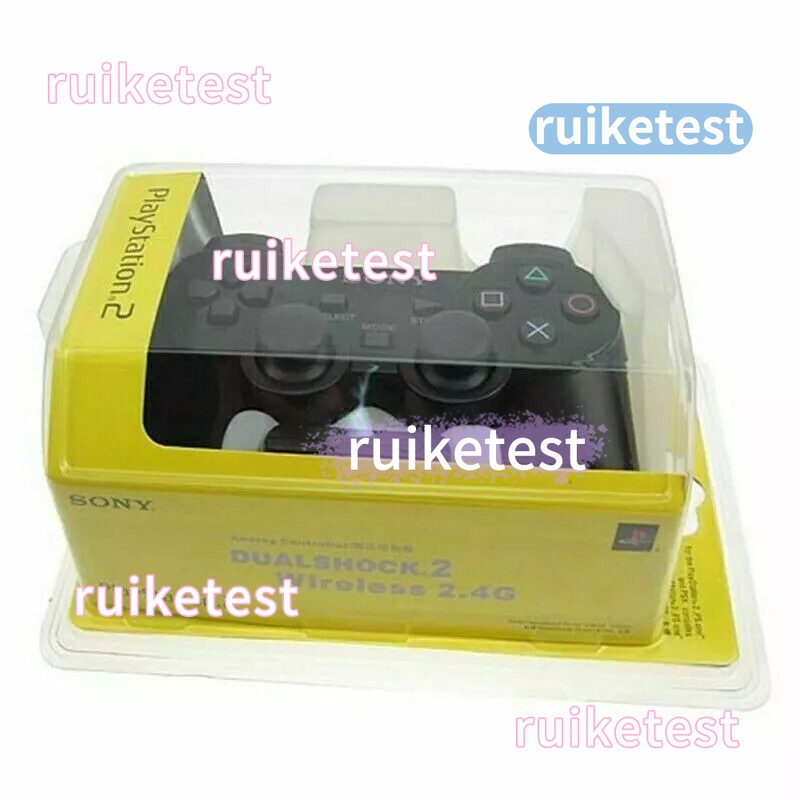 1PCS OEM-Wireless Controller for Playstation 2 PS2-Black-