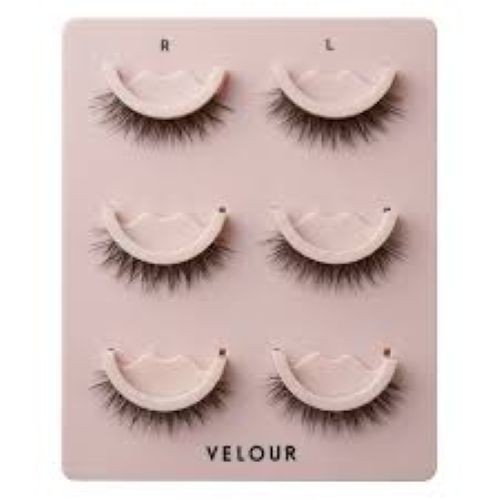 Velour Self-Adhesive, Pre-Trimmed Lashes, 3-Pairs- New Without Box