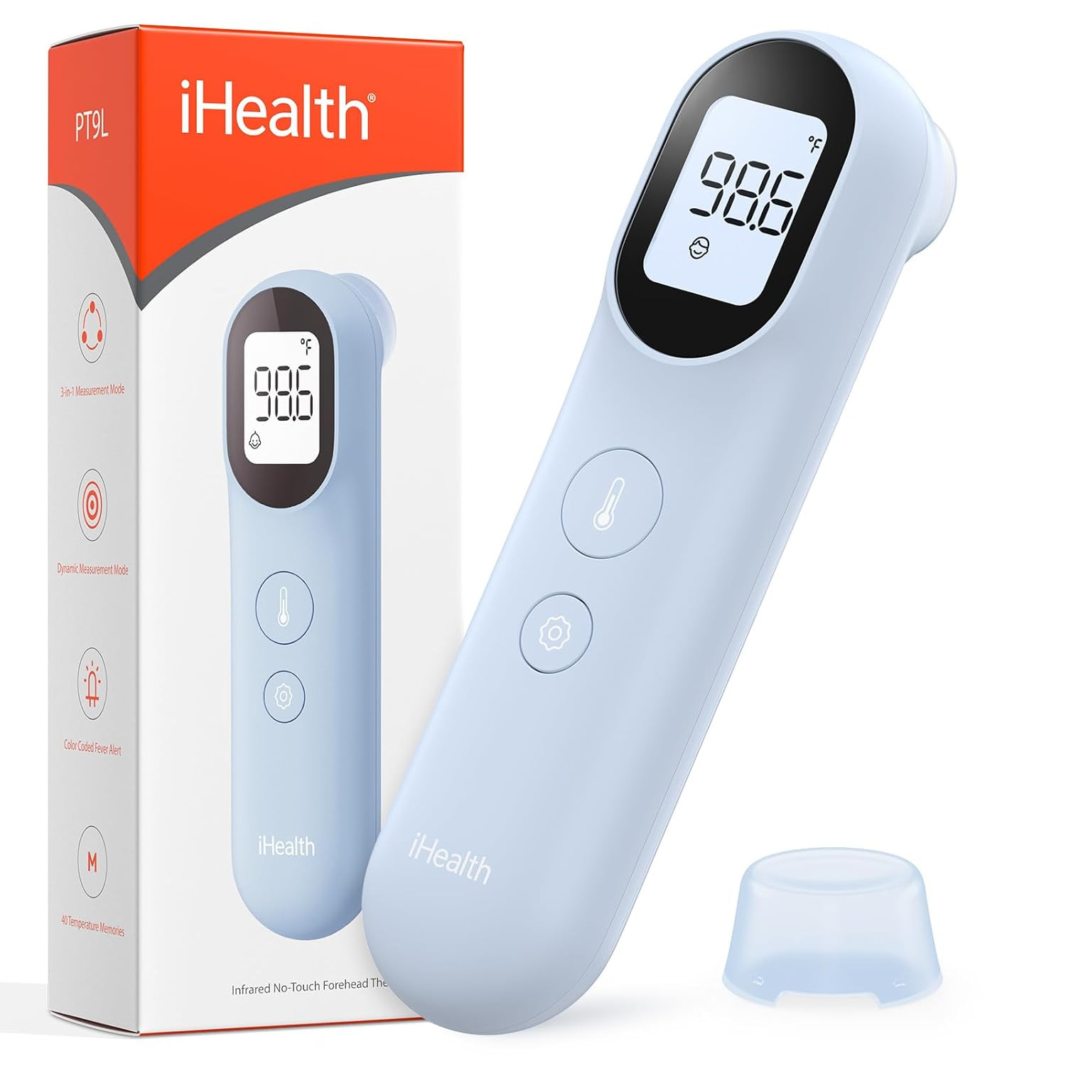 iHealth Infrared Digital Thermometer for Adults and Kids, Baby Thermometer with