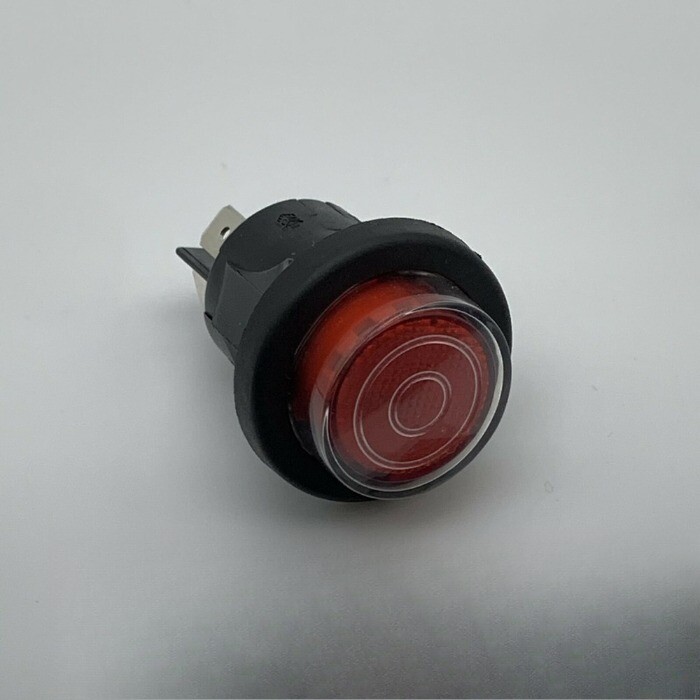 1pc for RLEIL RL5 T125/55 Red Button Pushbutton Switch with Waterproof Cover