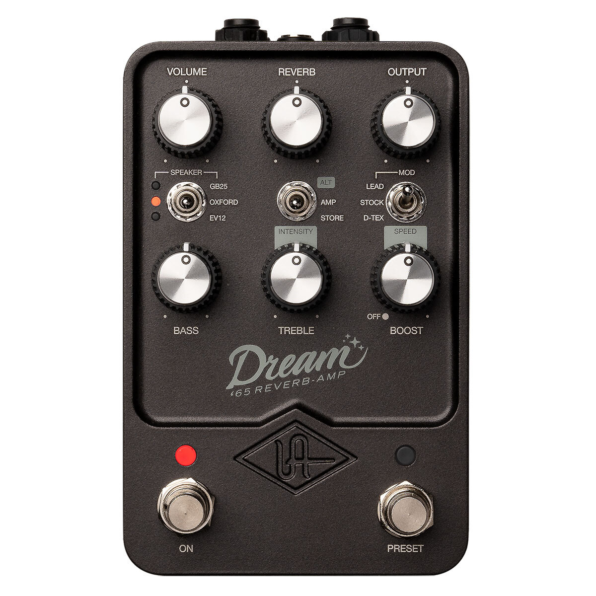 Universal Audio UAFX Dream '65 Reverb Amplifier Guitar Effect Pedal